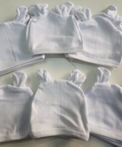 Gorritos x 12 de algodon lisos o estampados