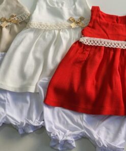 Vestido Lino+Bombachudo