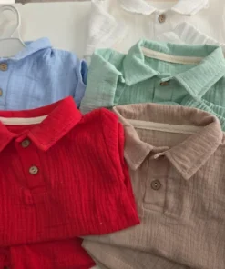 Alternative view of Conj Baby cotton Varon