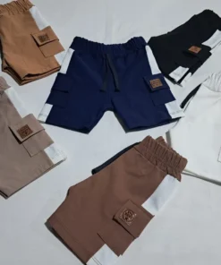 Bermuda Cargo de Gabardina